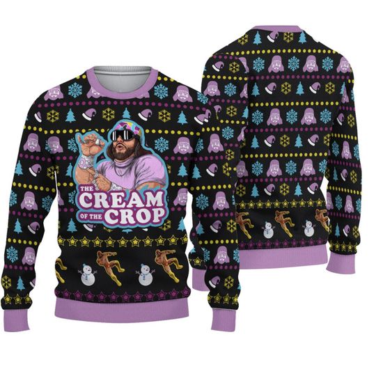 The Cream of The Crop Randy Savage Pop Culture Baseball Jersey