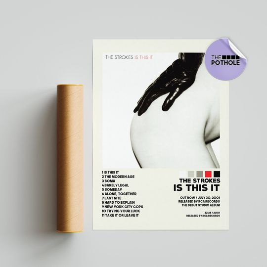 The Strokes Posters, Is Ths It Poster, The Strokes Is This It Album