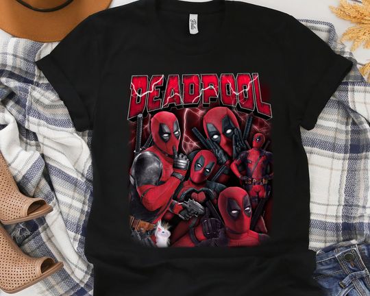 Deadpool Tee in 2023  Nautical t shirts, Navy crewneck, Hurley shirt