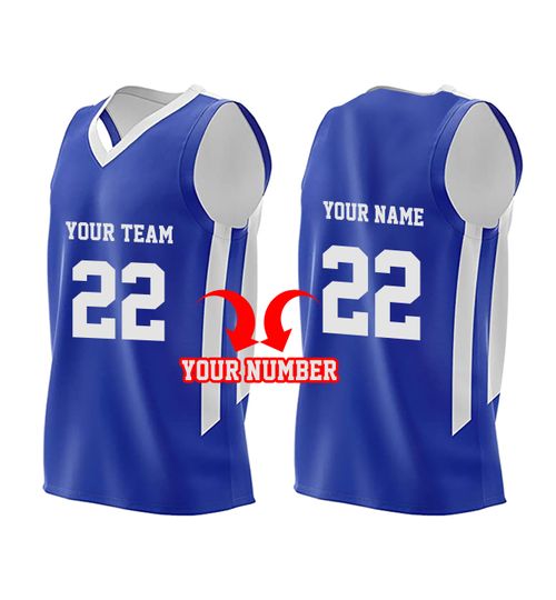  Custom Reversible Basketball Jersey 90s Hip Hop Sports Shirts  Printed Name Number for Men/Youth : Clothing, Shoes & Jewelry