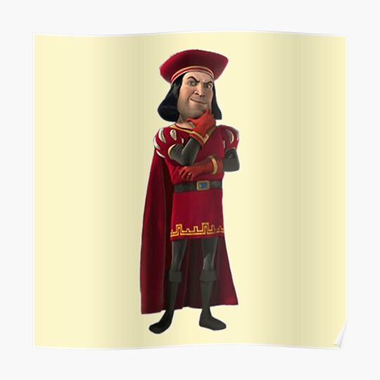 Lord Farquaad Premium Matte Vertical Poster