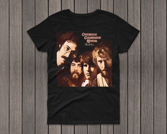 John Fogerty UK Tour T-Shirt 2023, Creedence Clearwater Revival Band ...