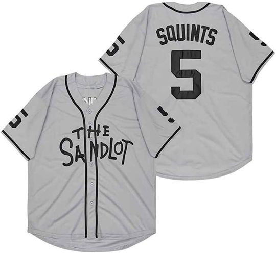 Your Team Youth Movie Baseball Jersey The Sandlot #30 Rodriguez Stitched Blue Shirt M, Kids Unisex, Size: Medium