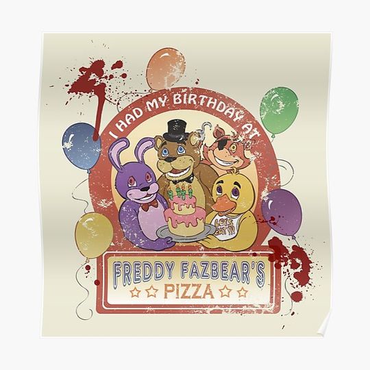 freddy-fazbear-s-birthday-survivor-version-premium-matte-vertical-poster