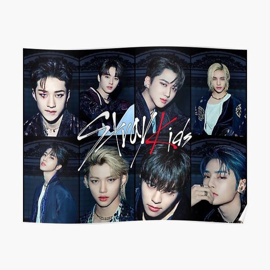 Stray Kids Group Photo, Stray Kids Go Live In Life Premium Matte ...