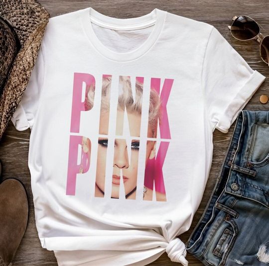 Rockatee Pink (P!nk) Colorful Art T-Shirt