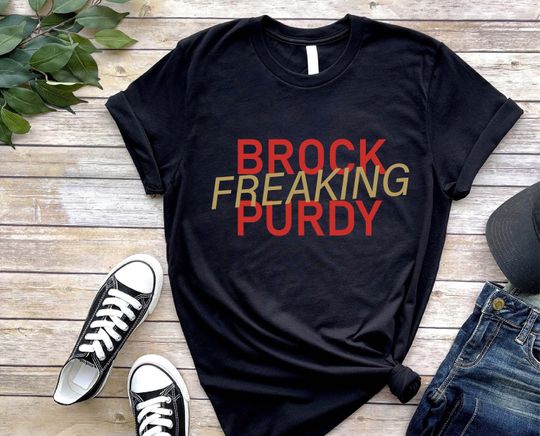 Brock Purdy Retro Brock Purdy Essential T-Shirt | Redbubble