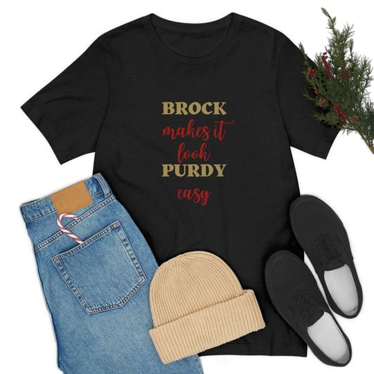 Brock Purdy 90s Vintage Inspired Purdy Shirt in 2023