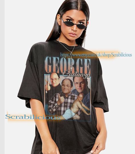George Costanza Quote Seinfeld TV Show Baseball T Shirt