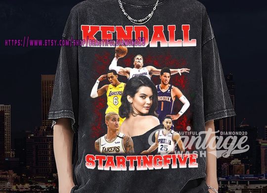 Kendall Jenner Starting 5 Kuwtk Trailer Shirt