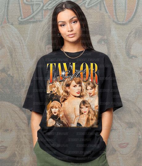 Taylor 90s Vintage Shirt, Retro Taylor The Eras Tour Shirt, Y2k TS The ...