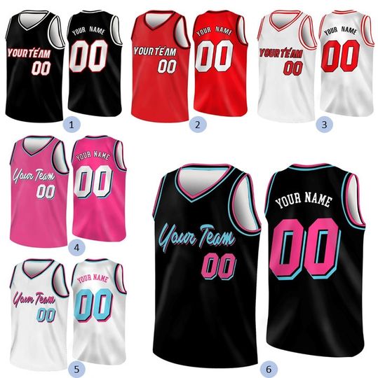 Custom Bully Basketball Jersey With Name & Number, Personalized