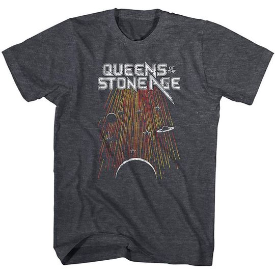 QOTSA TShirt, Camiseta Queens Of The Stone Age QOTSA Rock Band The End