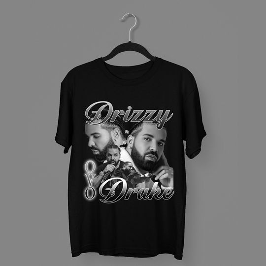 Drake Rapper 90s Classic Graphic T-Shirt Iconic Drake Rap Tribute