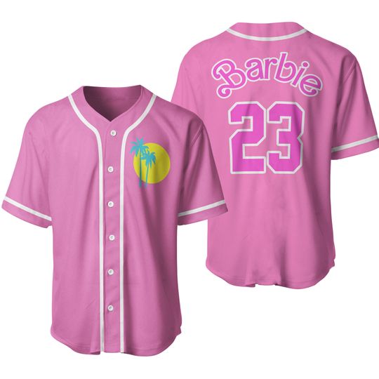 Barbie Jersey Shirt Barbie Baseball Jersey Barbie T Shirt Womens