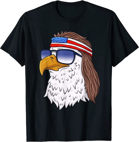 American Flag Eagle 4th of July Patriotic USA 3D AOP Baseball