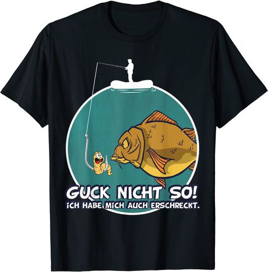 Lustige Angler Sprüche Angeln Meme Fischen TShirt
