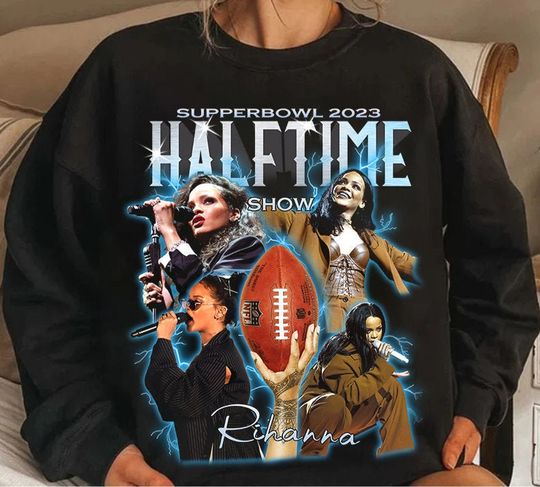 Rihanna Super Bowl Sweatshirt Super Bowl 2023 Shirt - Best Seller Shirts  Design In Usa