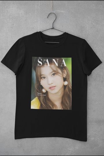 Twice Sana Unisex Jersey T-Shirt - KPOP ArmyBase - KPOP Fun Wth Style