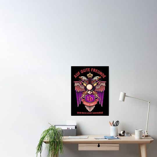 Böhse Onkelz Auf Gute Freunde Poster