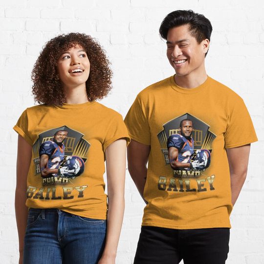 Champ Bailey Football Signature Vintage Retro 80s 90s Rap Style Perfect Gift for Football Lovers Hip-hop Music Men's Premium T-Shirt | Redbubble