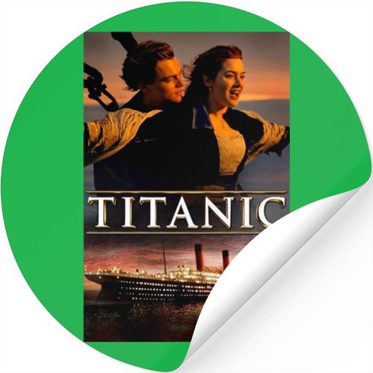 Titanic Movie Kate Winslet And Leonardo DiCaprio Stickers, Titanic ...