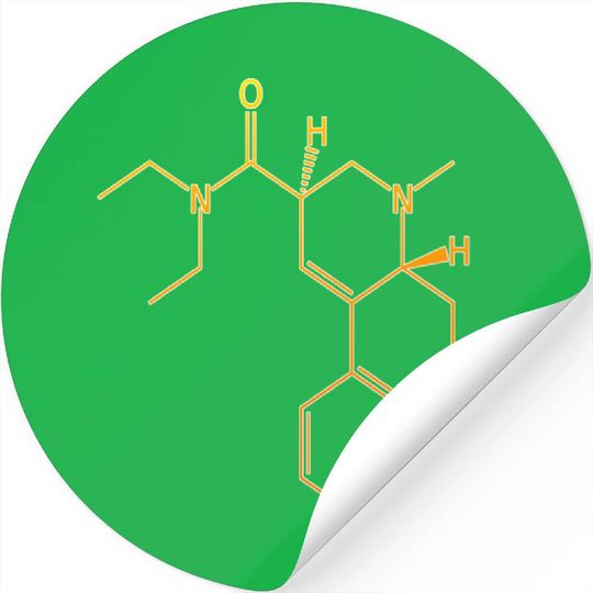 LSD Structural Formula LSD Molecule Bicycle Day