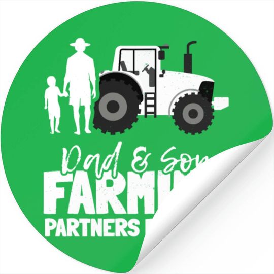 Father And Son Farming Partners For Life