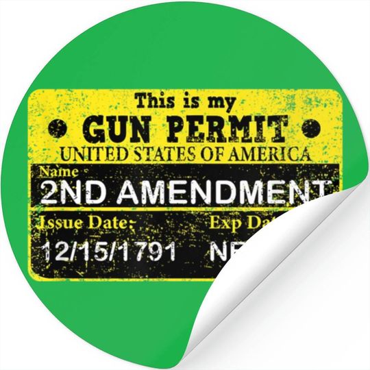 The 2A Is My Gun Permit Proud American Pro 2 9484