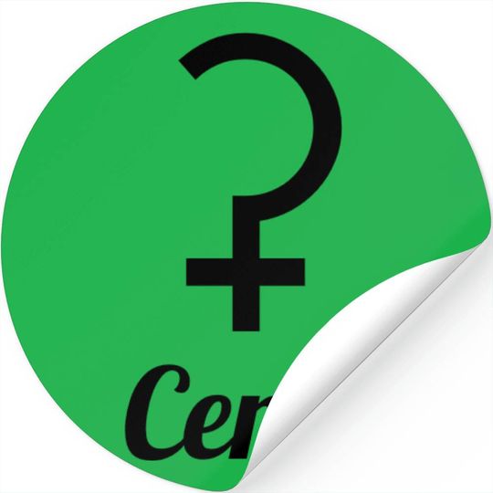 Symbol Of Dwarf Planet Ceres Stickers