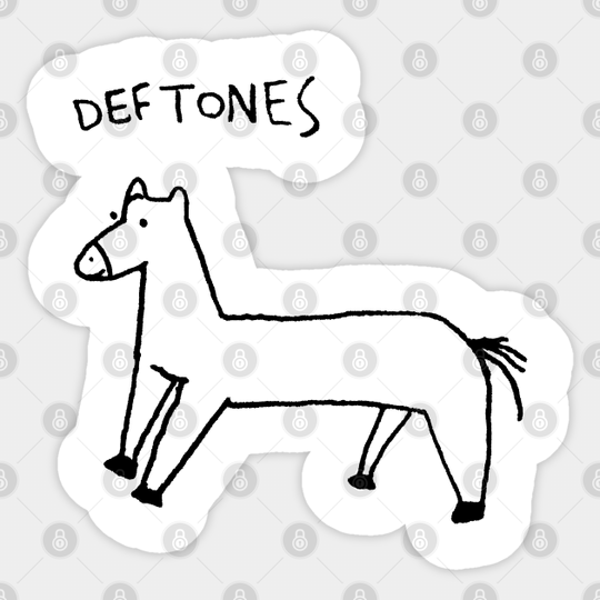 Deftones White Pony - Deftones - Sticker