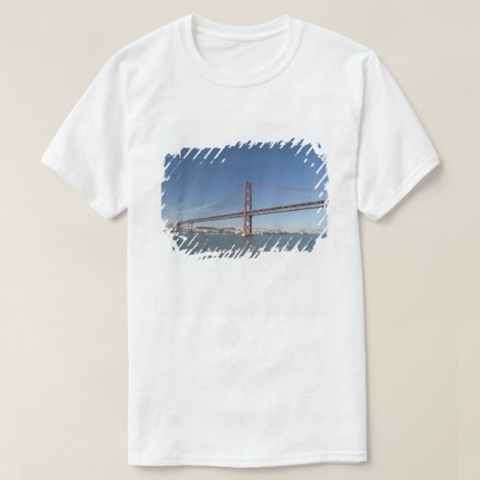 Discover T-shirt Lisboa Portugal T-shirt para Homem e Mulher