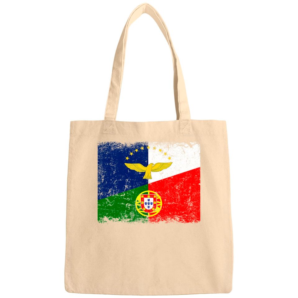 Discover Sacos Unissexo com Bandeira de Açores Portugal