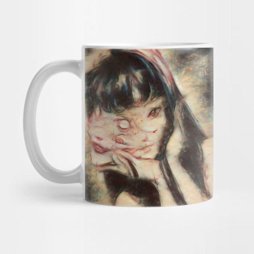 Discover Tomie: Another Face Ito Junji Unveiled Portraits Of The Manga Maestro Mug