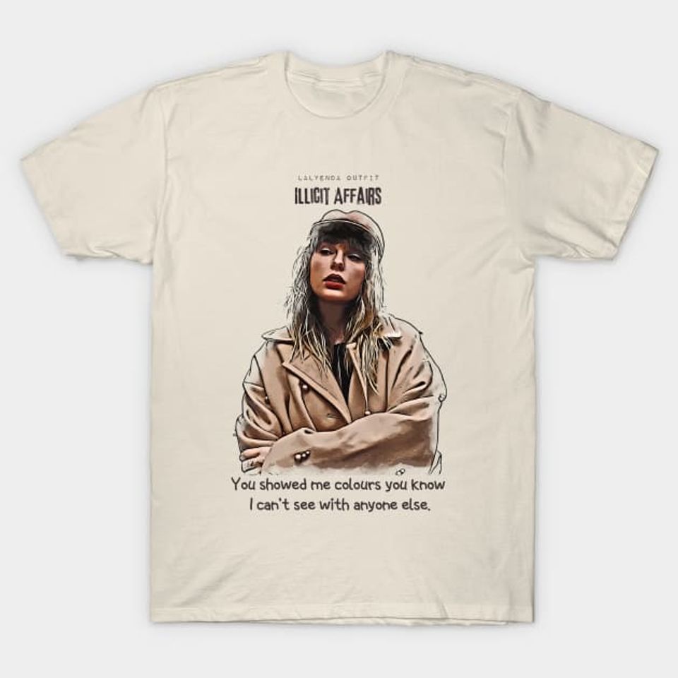 Discover Taylor Illicit Affairs Lyrics - Taylor T-Shirt
