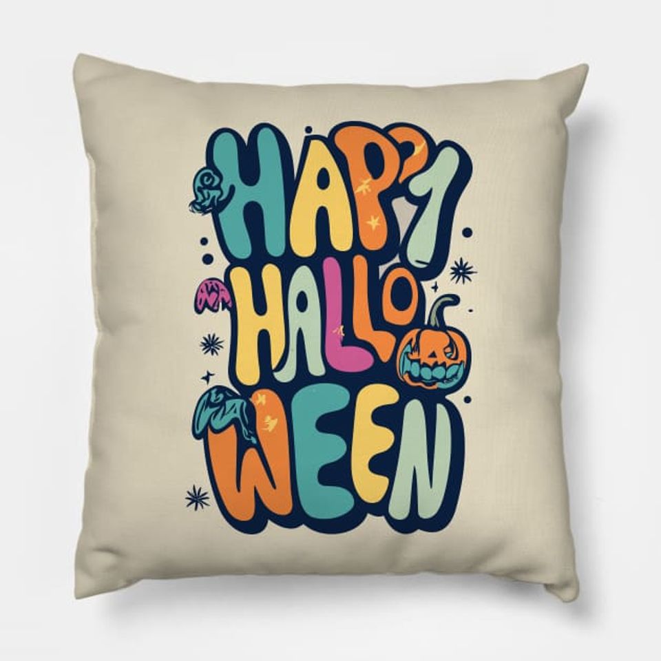 Discover Happy Halloween - Horreur Coussin