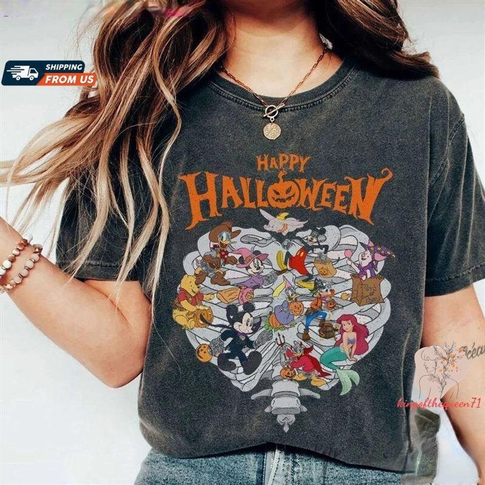 Discover Chemise Disney Happy Halloween T-Shirt