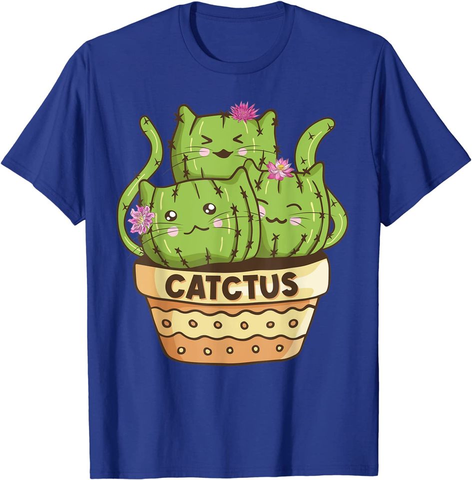 Discover T-shirt Unissexo com Gato de Cactus