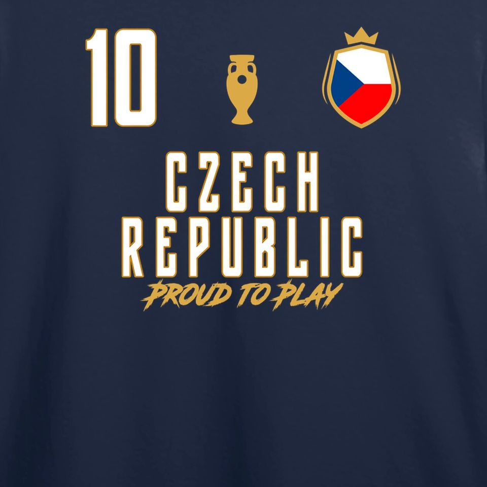 Discover Fan Czech Republic National 10 Soccer Team Football Player Premium Long Sleeves