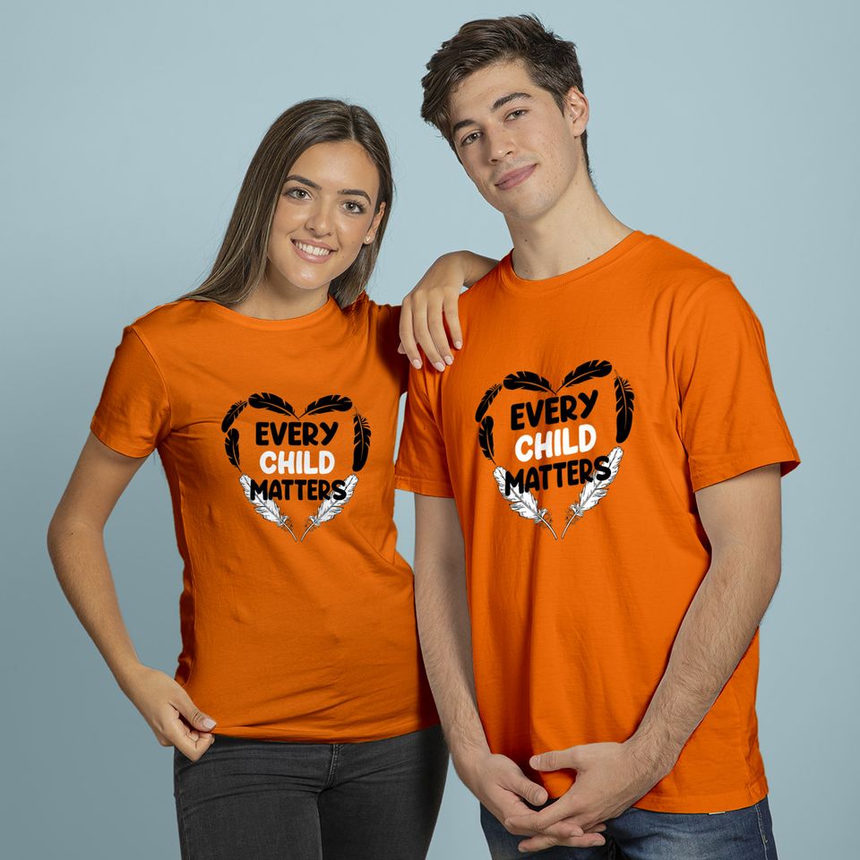 Men's T Shirt Every Child Matters Orange Day Residential Schools ...