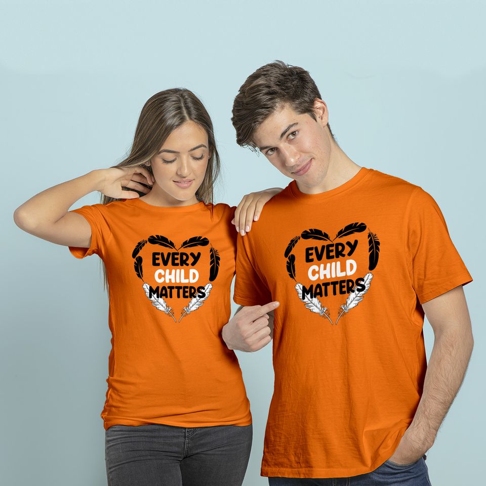 Men's T Shirt Every Child Matters Orange Day Residential Schools ...
