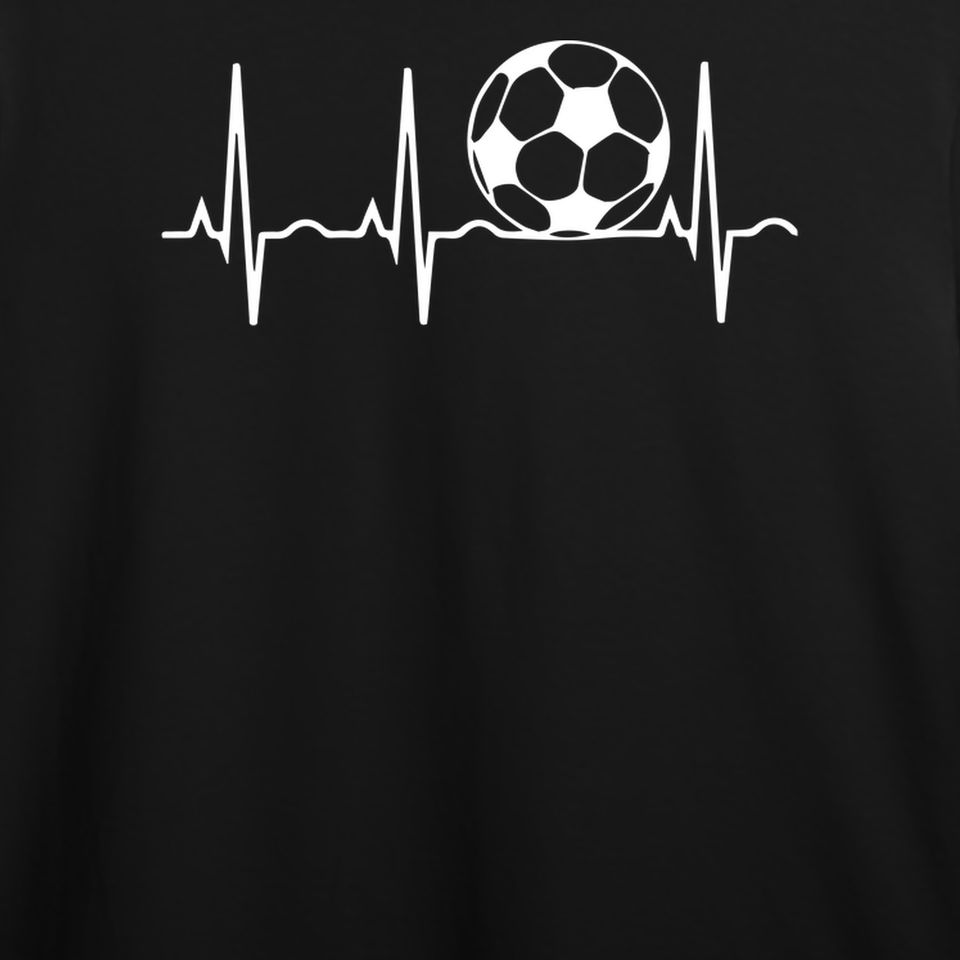 Discover Soccer Heartbeat Soccer Ball T Shirt