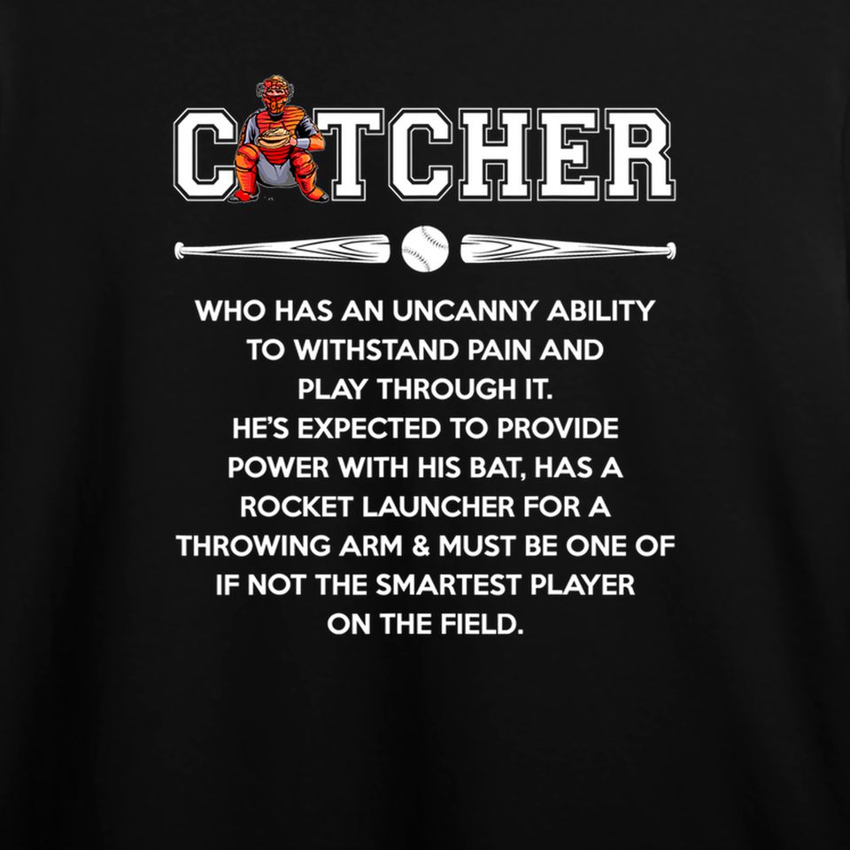 Baseball Lover - Catcher Definition T-Shirt