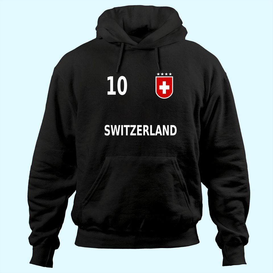Discover Switzerland Suisse Swiss Soccer Jersey 2020 Hoodie