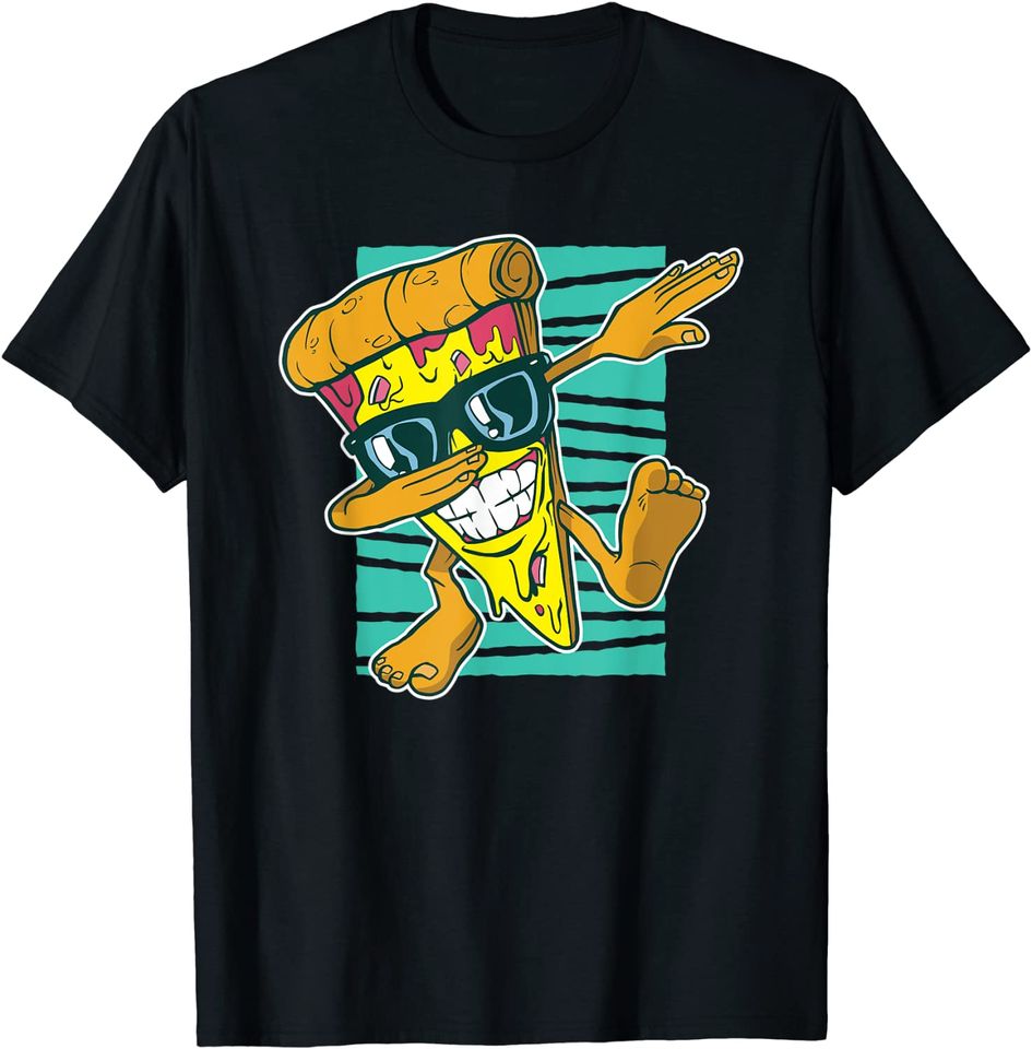 Discover T-shirt Unissexo Pizza Cool