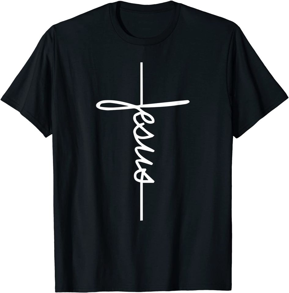 Discover T-shirt Unissexo com Jesus Presentes para os Cristãos