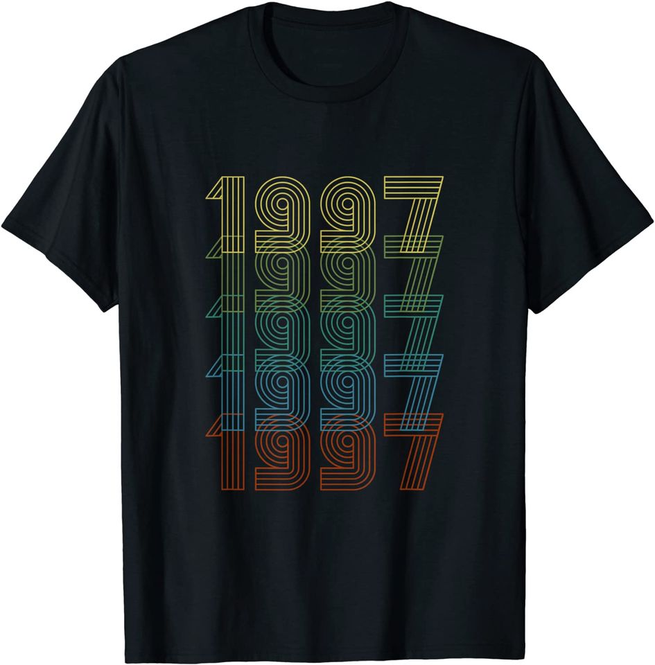 Discover T-shirt Unissexo com Estampa de 1997 Retro Presente de Aniversário