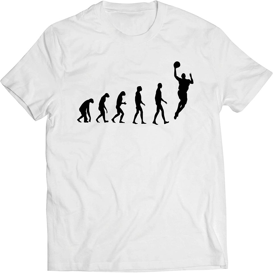 Discover T-shirt Unissexo Evolução de Basquetebol Presente para Os Amantes deste Esporte