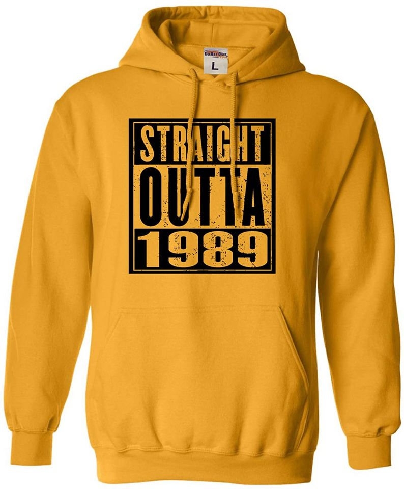 Discover Hoodie Unissexo Straight Outta 1989