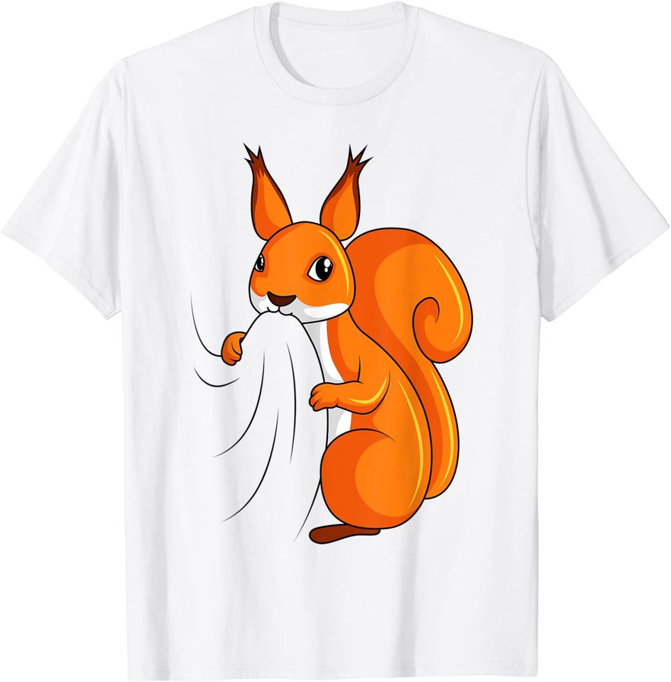 Discover T-shirt para Homem e Mulher Presente para Amante de Esquilo
